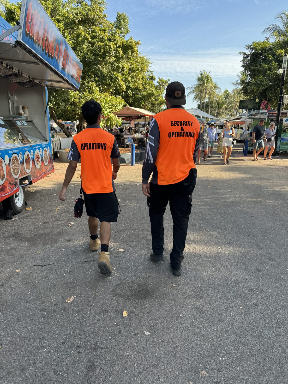 Northern Purpose participants out together at a local NT community market